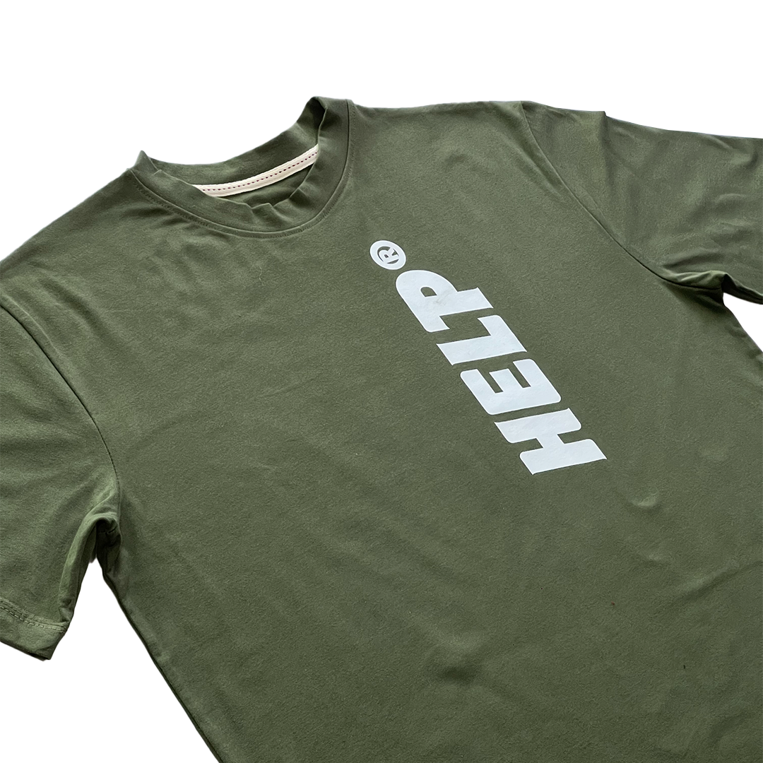 Camiseta Box-Fit ( Verde Militar )