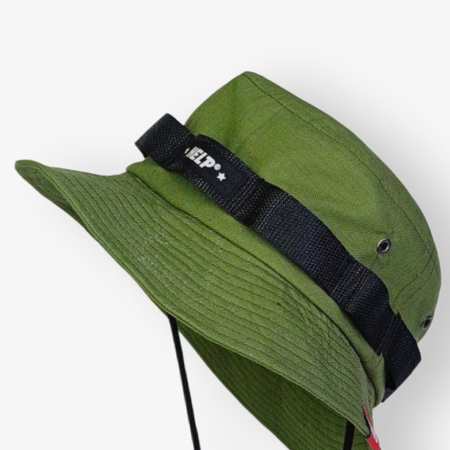 Gorro Pescador Pro HELP ( Verde )