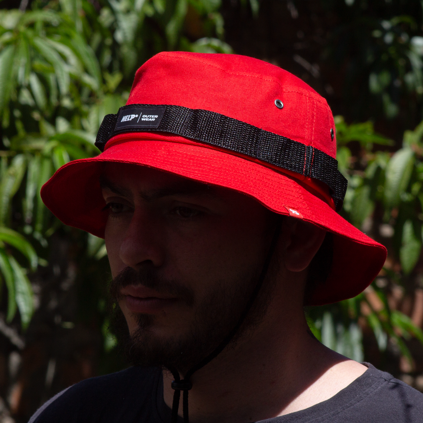 Gorro Pescador Pro HELP ( Rojo )