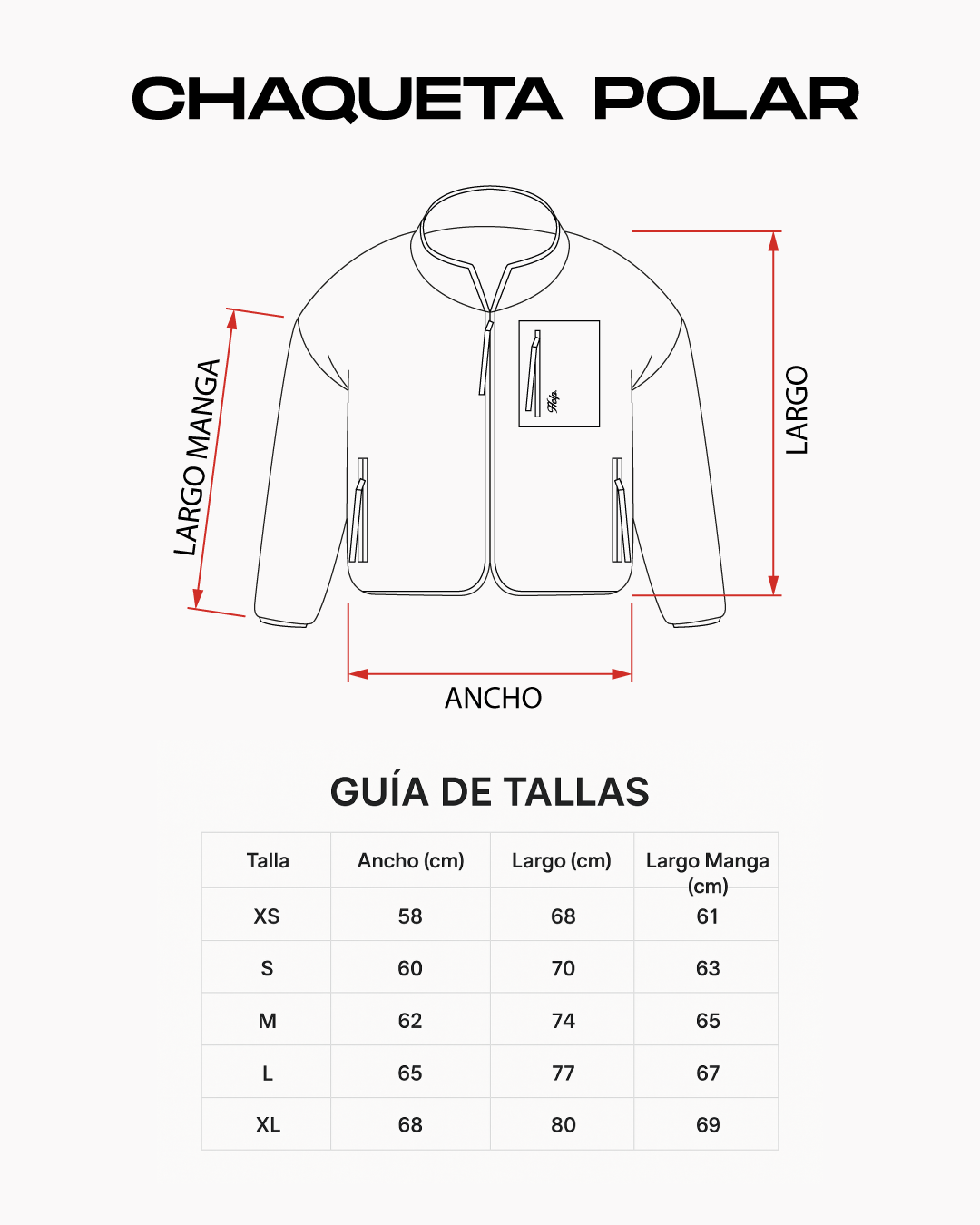 Chaqueta Polar HELP ( Azul ) - Edición PEZ