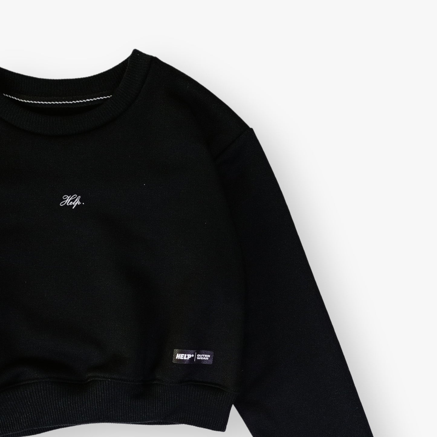 Buso Corto Mujer HELP ( Negro )