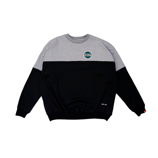 Buso Mix HELP ( Negro-Gris Claro )