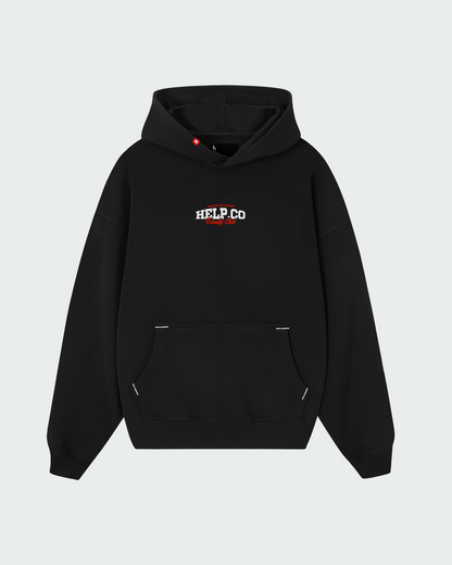 Hoddie help black HELP CO ( negro )