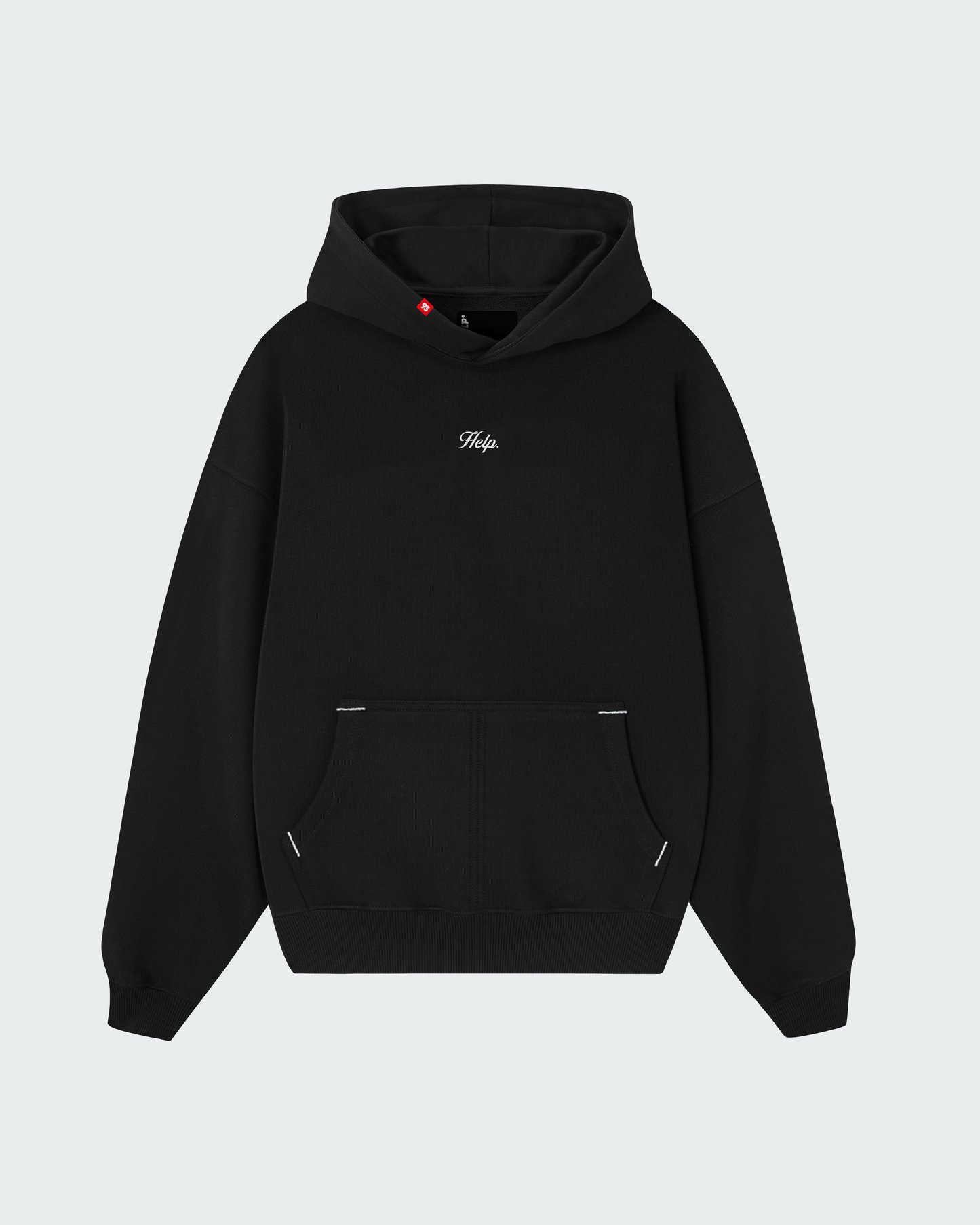 Hoddie help black ESSENTIAL ( negro )