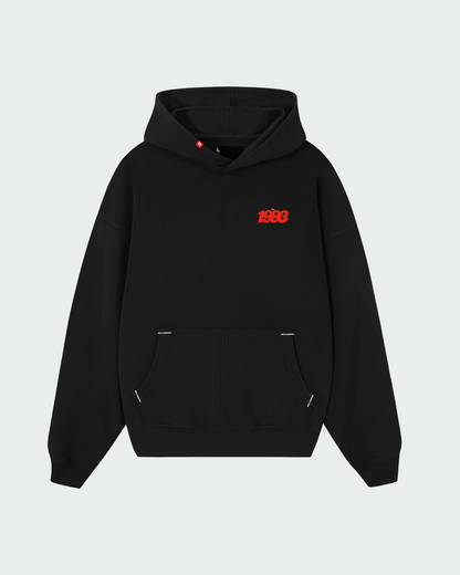 Hoddie help black 1993 ( negro )