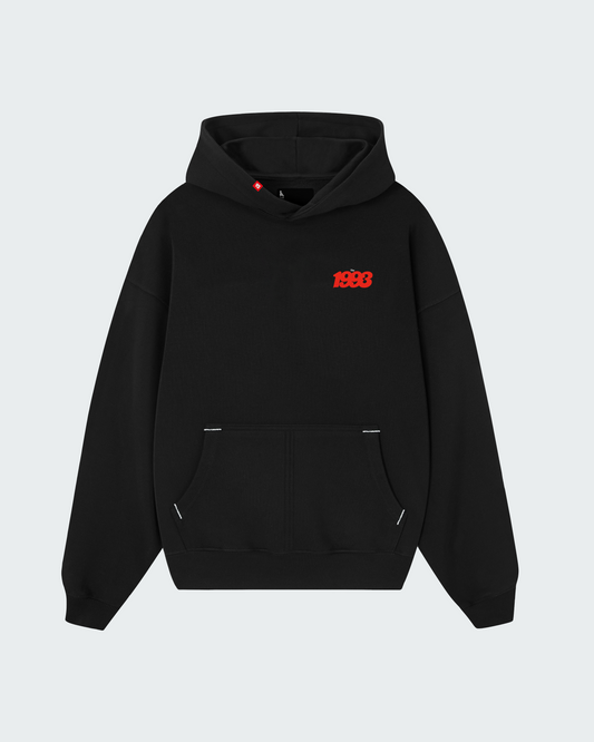 Hoddie help black 1993 ( negro )