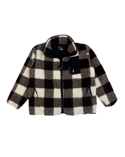 Chaqueta Polar Sierra Moka HELP ( Café-Beige )