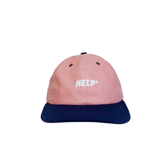 Gorra strapback clásica HELP ( Palo de Rosa )