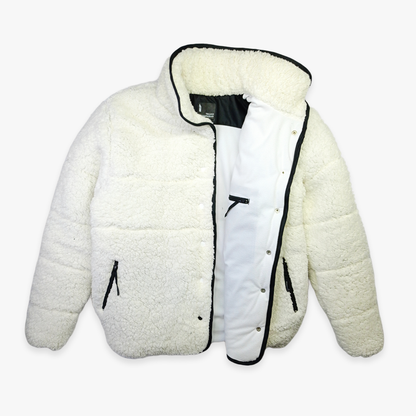 Chaqueta Polar Mujer HELP ( Blanco )