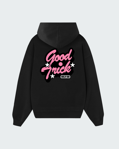 Hoddie help black GOOD TRICK ( negro )