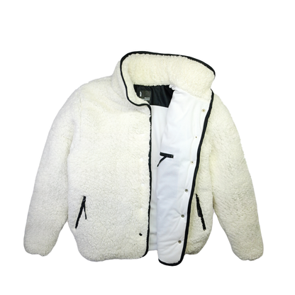 Chaqueta Polar Mujer HELP ( Blanco )