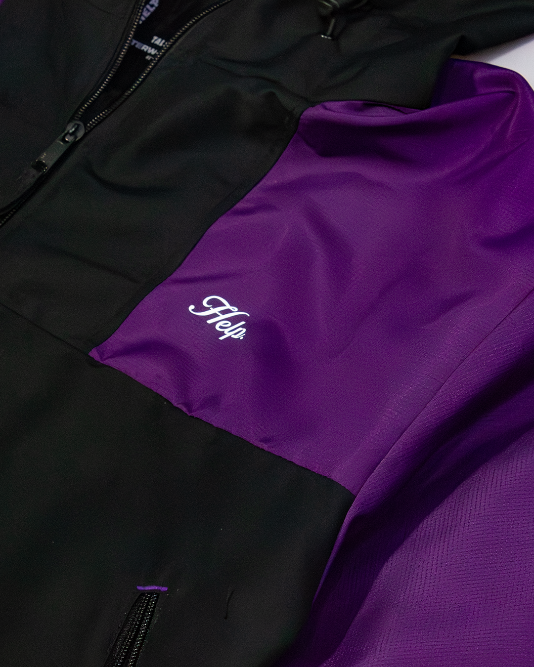 Chaqueta Rompevientos Cargo Pro - Morada
