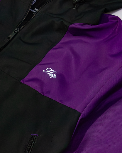 Chaqueta Rompevientos Cargo Pro - Morada