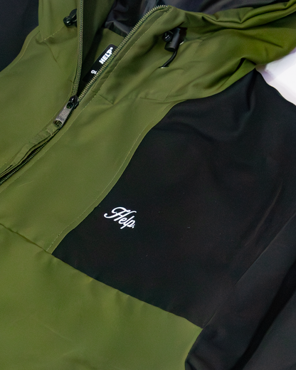 Chaqueta Rompevientos Cargo Pro - Verde militar