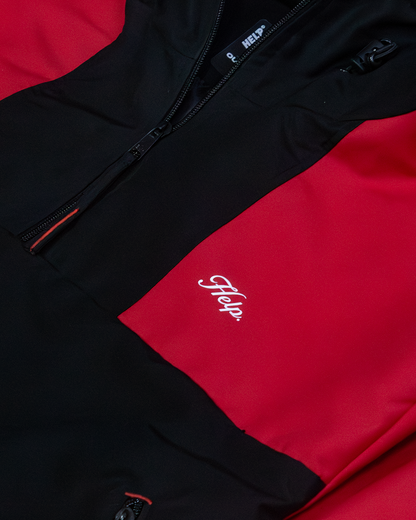 Chaqueta Rompevientos Cargo Pro - Roja