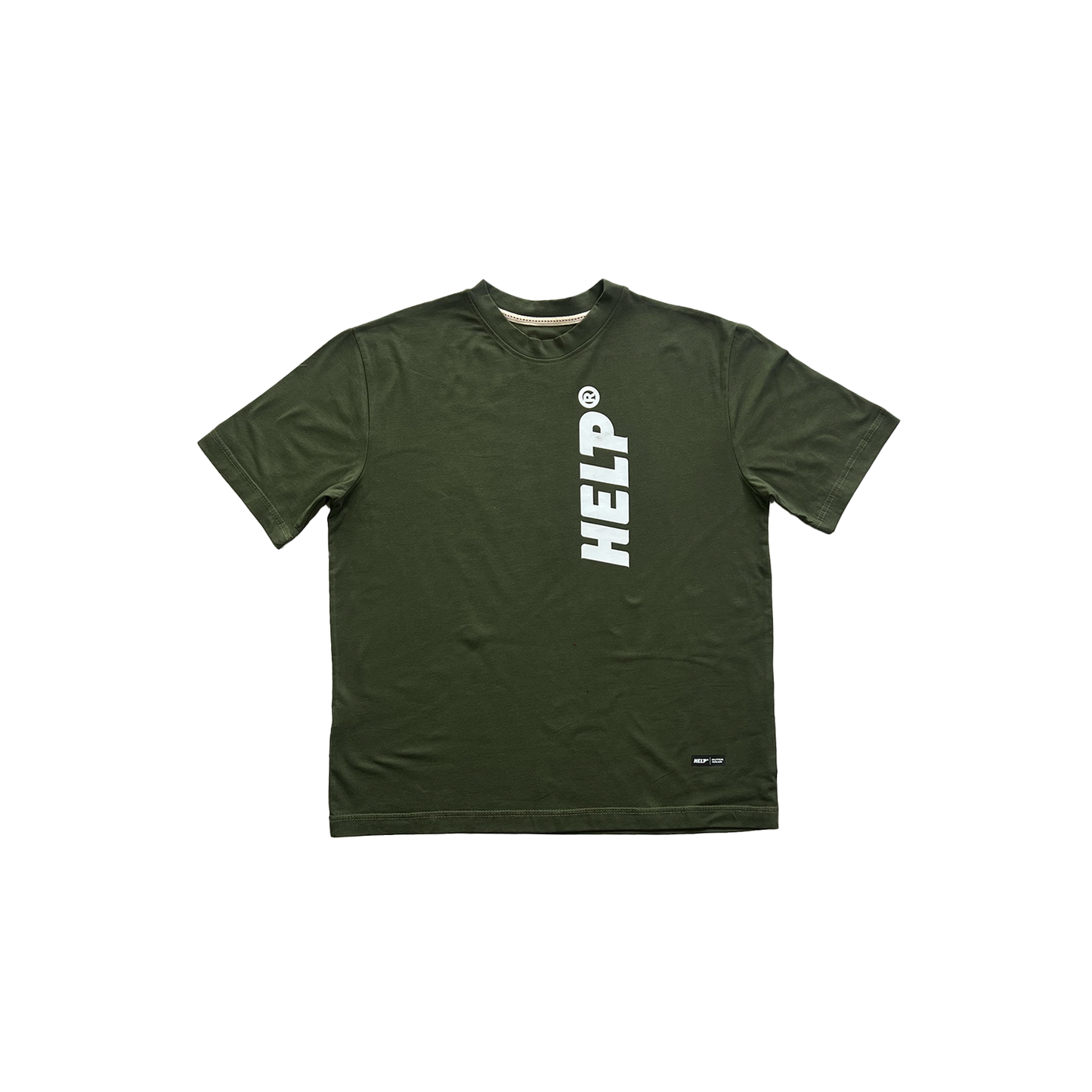 Camiseta Box-Fit ( Verde Militar )