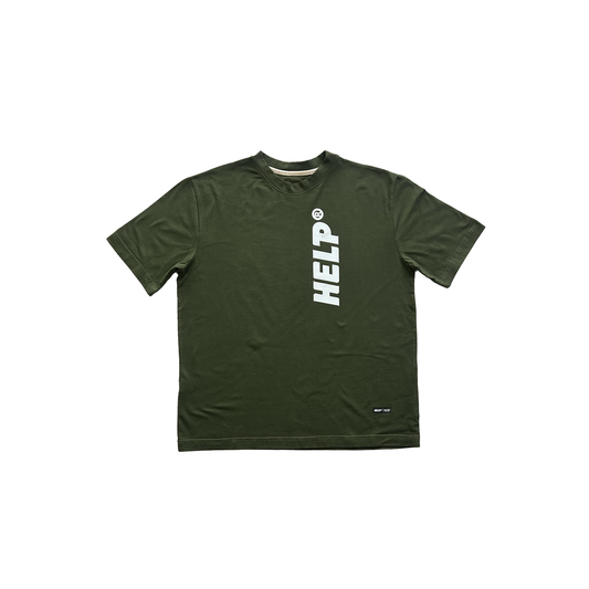 Camiseta Box-Fit ( Verde Militar )