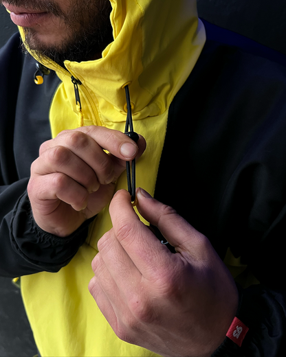 Chaqueta Rompevientos Cargo Pro - Amarilla