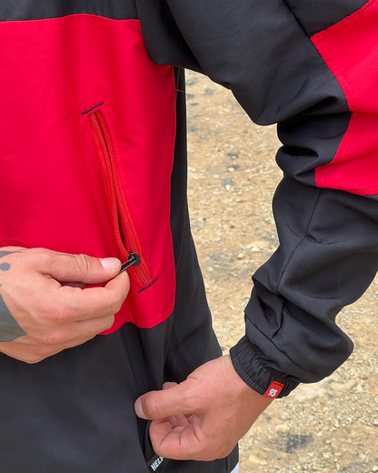 Chaqueta Rompevientos Cargo Pro - Roja