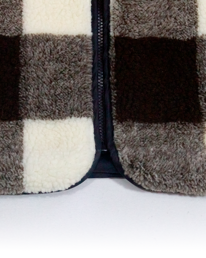 Chaqueta Polar Sierra Moka HELP ( Café-Beige )