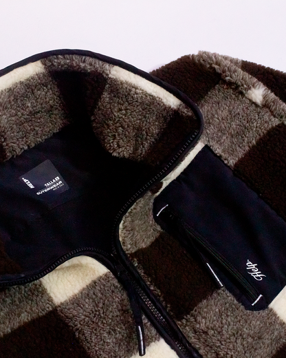 Chaqueta Polar Sierra Moka HELP ( Café-Beige )