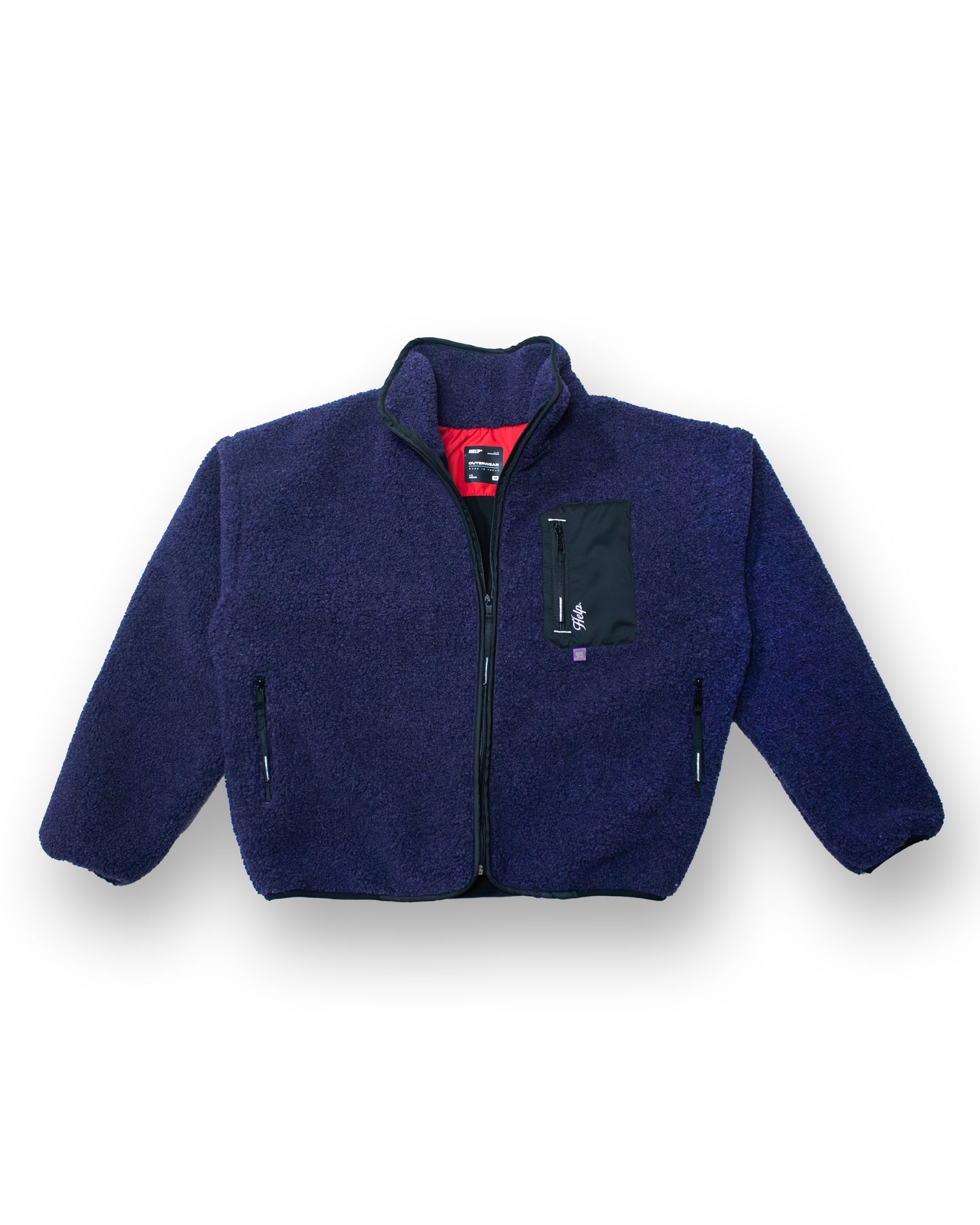 Chaqueta Polar Limited Boxfit HELP ( Morada ) Imparable