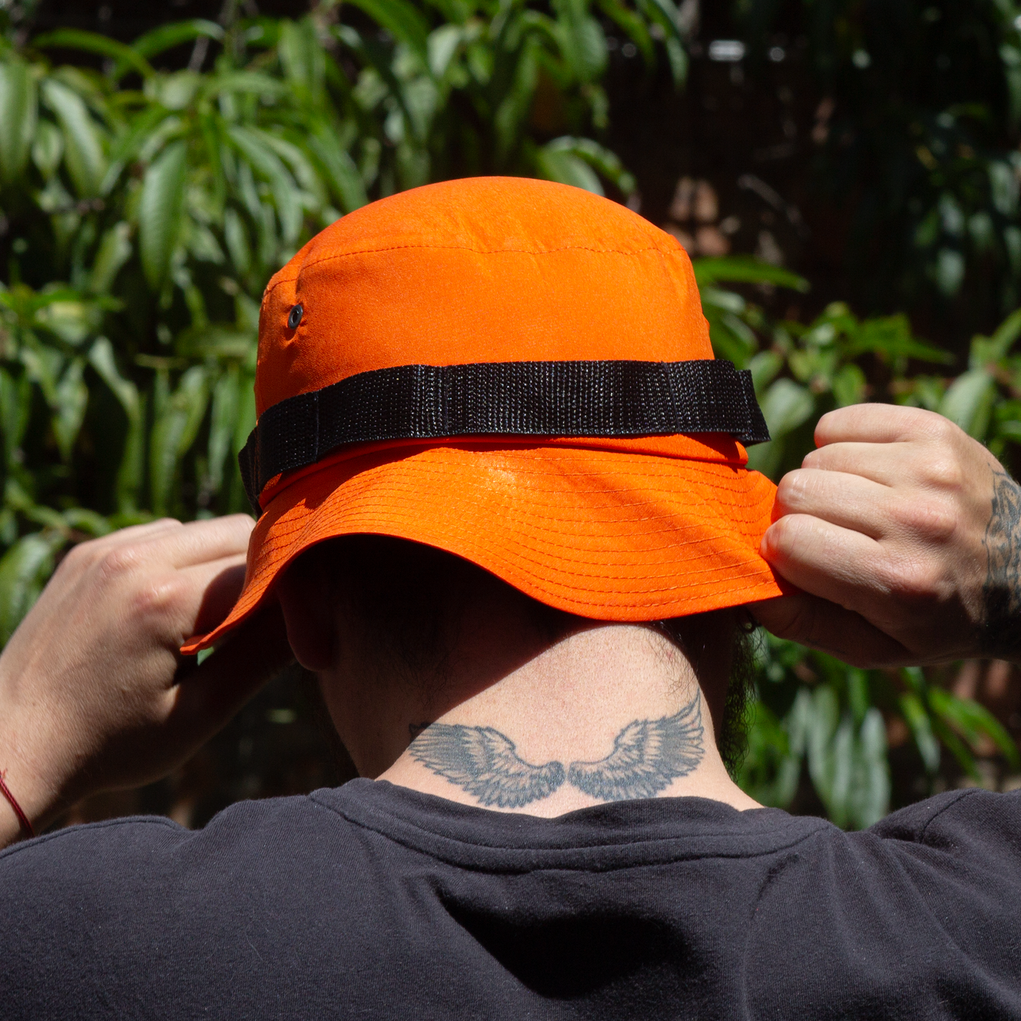 Gorro Pescador Pro HELP ( Naranja )