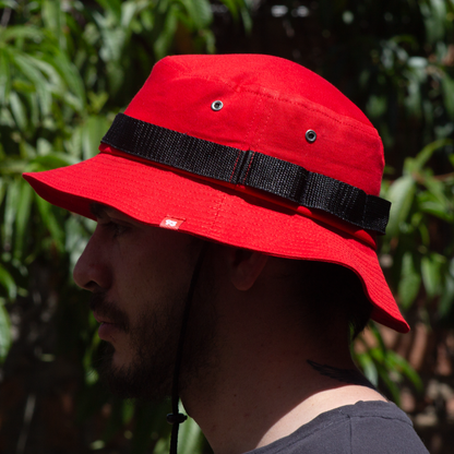 Gorro Pescador Pro HELP ( Rojo )