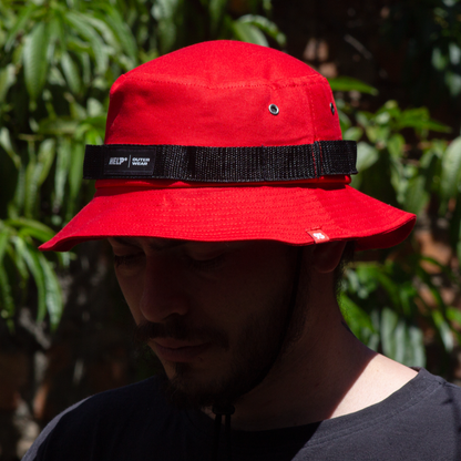 Gorro Pescador Pro HELP ( Rojo )