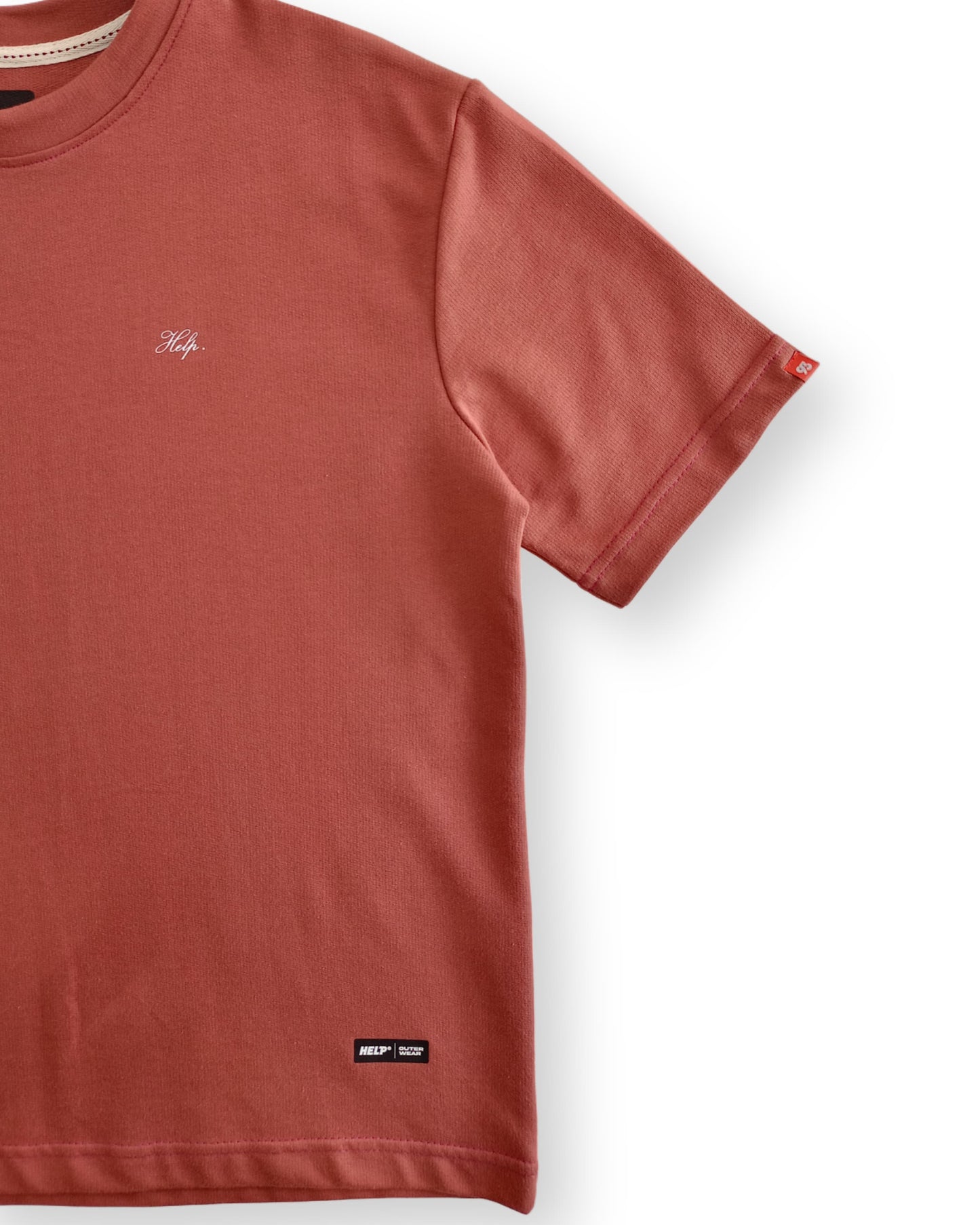New Camiseta BURDA Box-Fit HELP® PRO Brick red