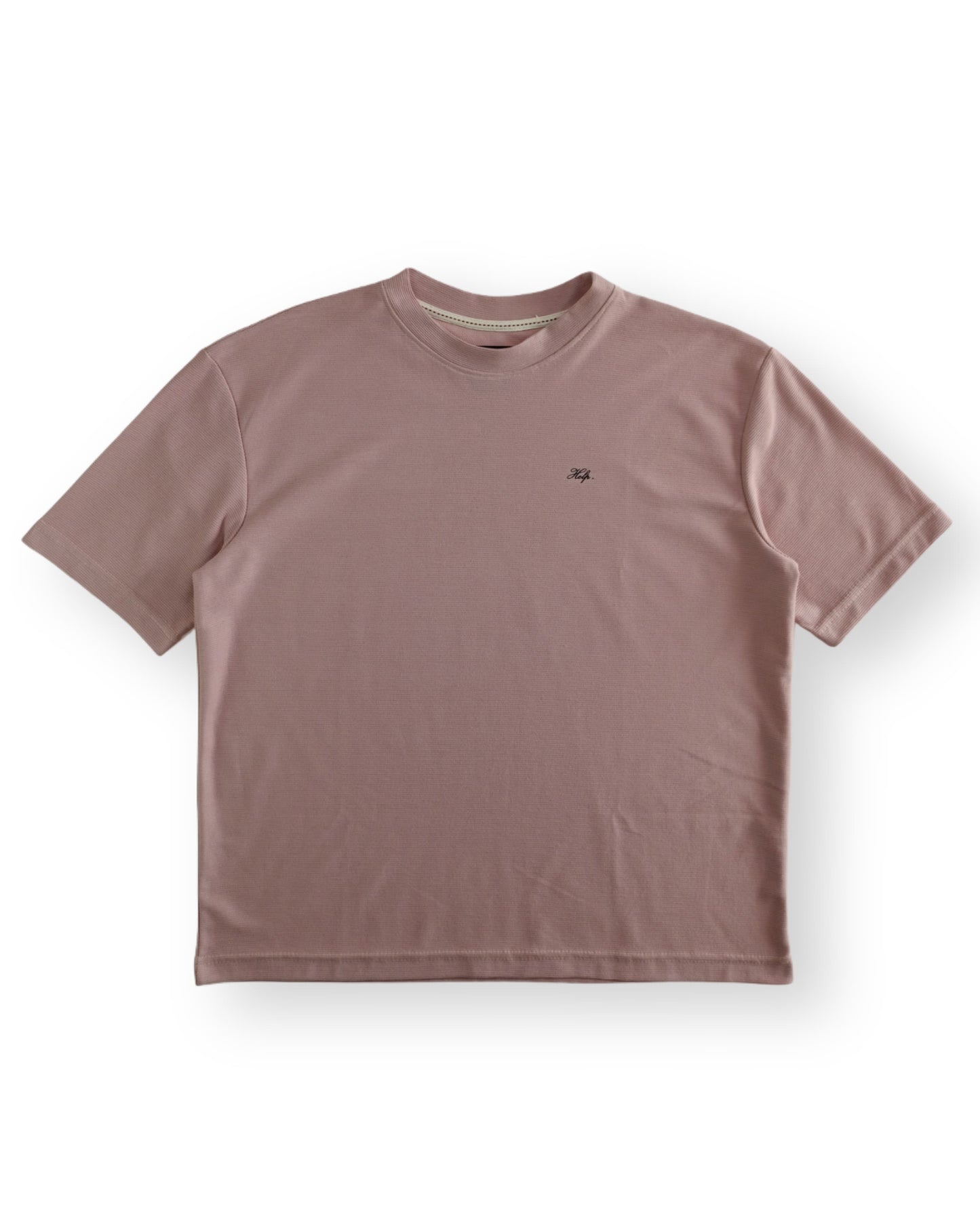 New Camiseta TEXTURIZADA Box-Fit ( Palo de Rosa )