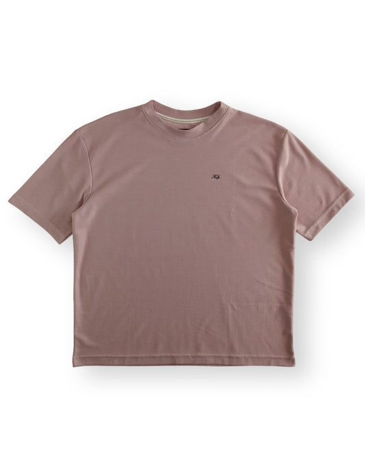 New Camiseta TEXTURIZADA Box-Fit ( Palo de Rosa )