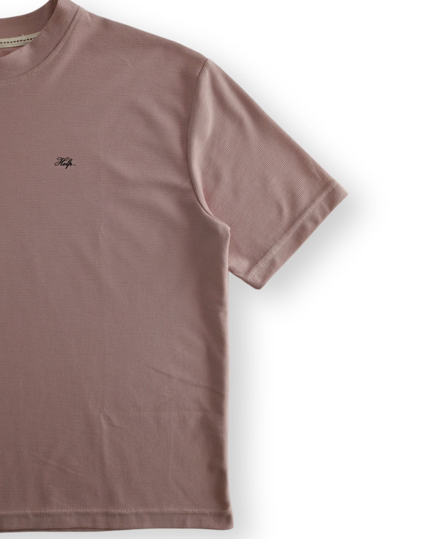 New Camiseta TEXTURIZADA Box-Fit ( Palo de Rosa )