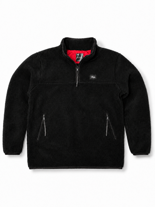 Buzo Polar HELP Unisex ( Negro )