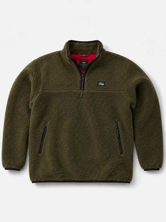 Buzo Polar HELP Unisex ( Verde )