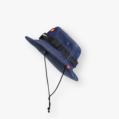 Gorro Pescador Pro HELP ( Azul ) Denim