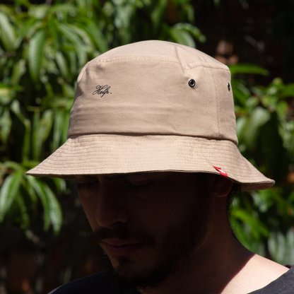 Gorro Pescador HELP ( Beige )