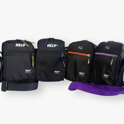 Crossbody HELP® PRO · NEGRO / AZUL\UNISEX