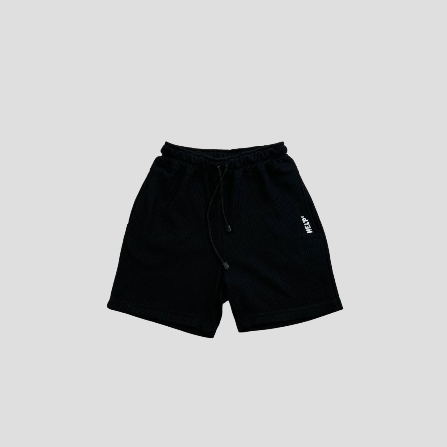 Pantaloneta HELP Textured ( Negro )