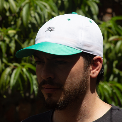 Gorra strapback PRO HELP® BLANCO MARINO UNISEX