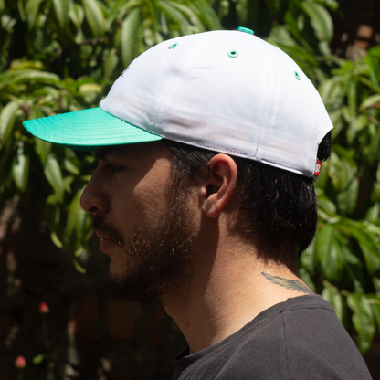 Gorra strapback PRO HELP® BLANCO MARINO UNISEX