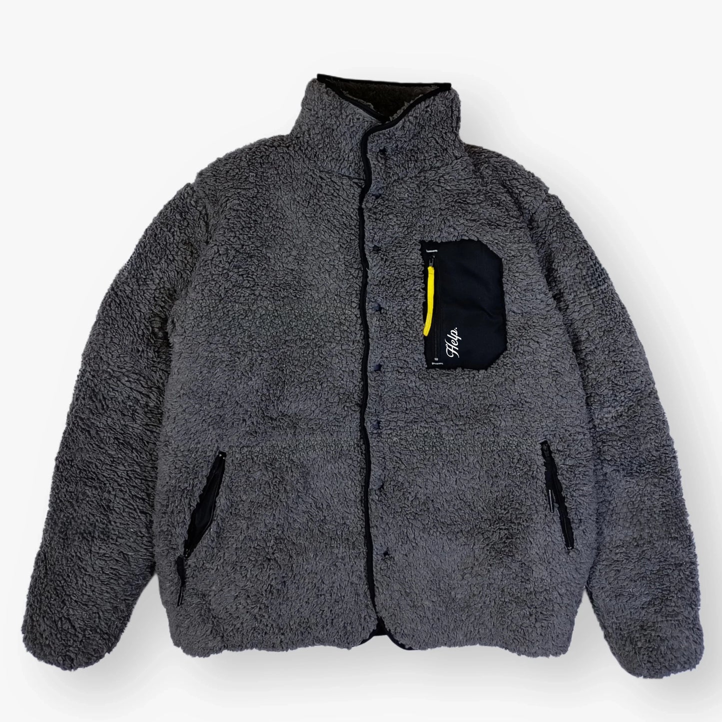 Chaqueta Polar HELP ( Gris ) UNISEX