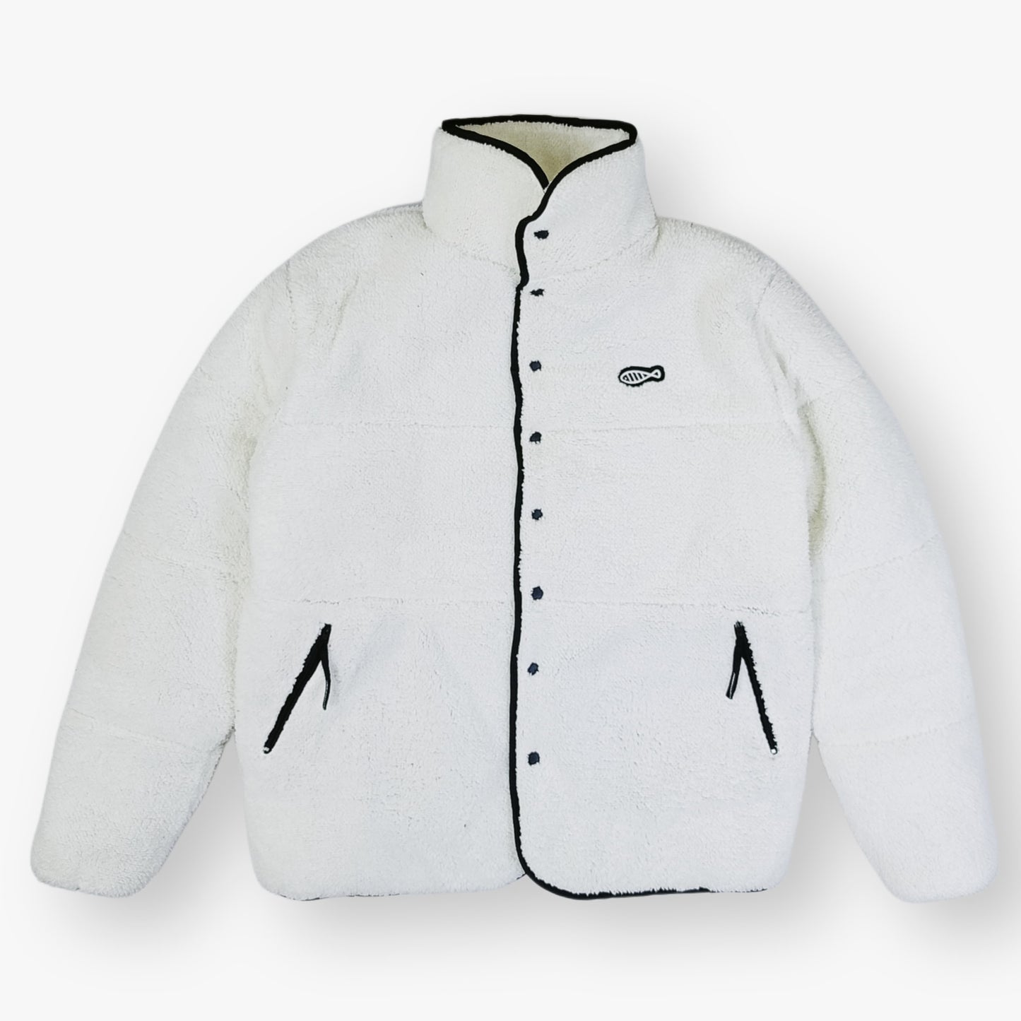 Chaqueta Polar HELP ( Blanco ) Edición PEZ