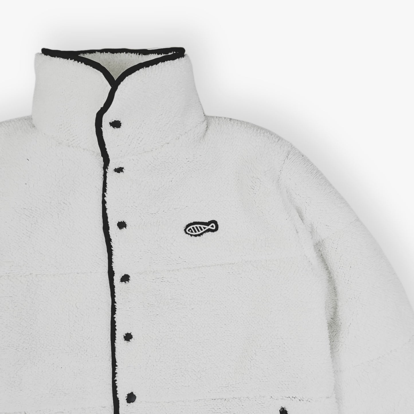 Chaqueta Polar HELP ( Blanco ) Edición PEZ