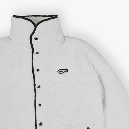 Chaqueta Polar HELP ( Blanco ) Edición PEZ