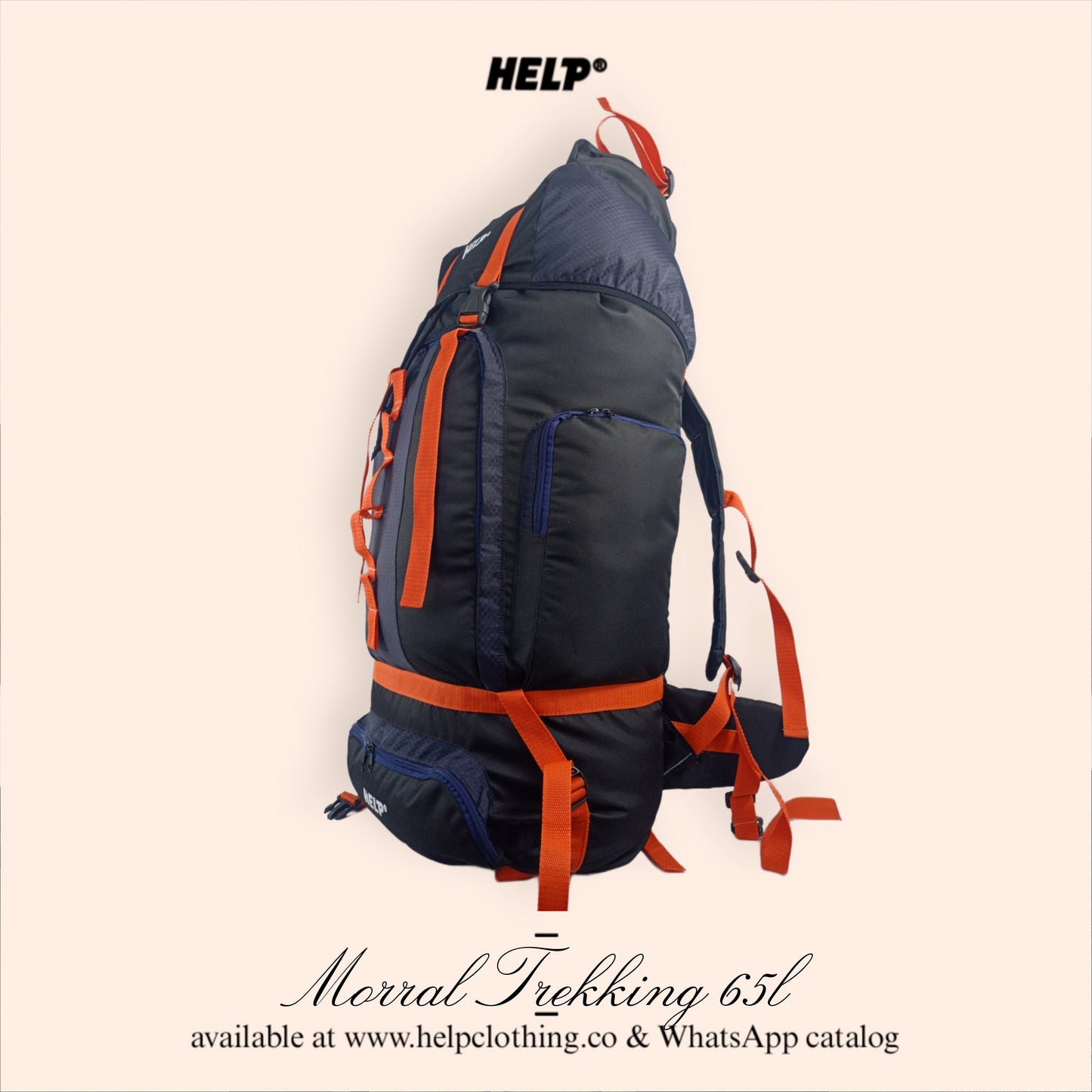 Morral Help Clothing Guantiva 65 litros
