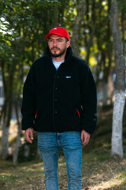 Chaqueta Polar HELP ( Negro ) Edición PEZ