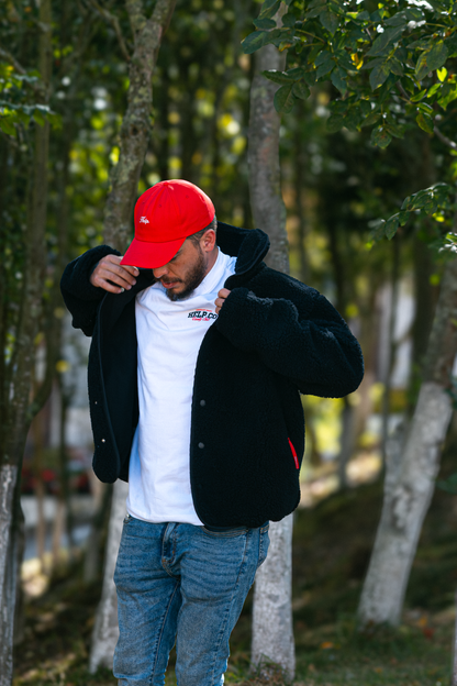Chaqueta Polar HELP ( Negro ) Edición PEZ
