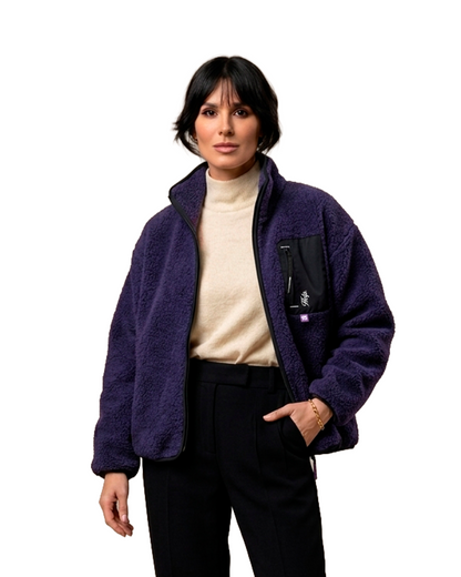 Chaqueta Polar Limited Boxfit HELP ( Morada ) Imparable