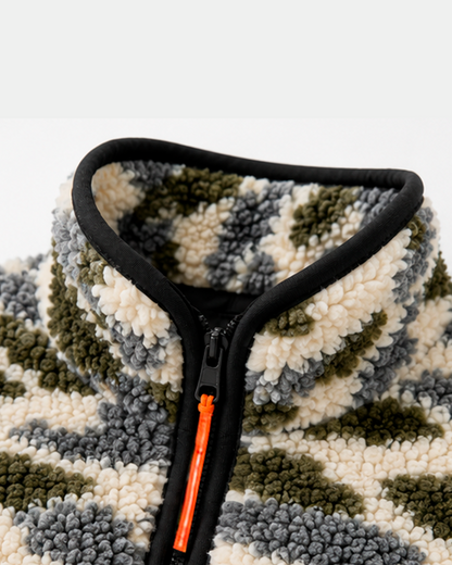 Chaqueta Polar Limited HELP - Pardo (Drop Limitado)